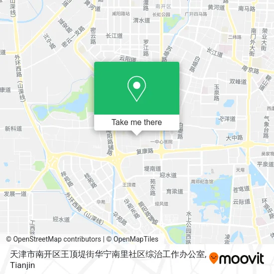 天津市南开区王顶堤街华宁南里社区综治工作办公室 map