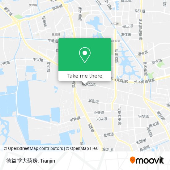 德益堂大药房 map