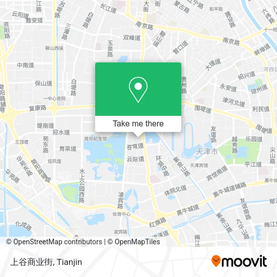 上谷商业街 map