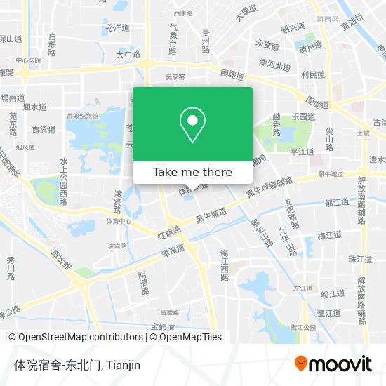 体院宿舍-东北门 map