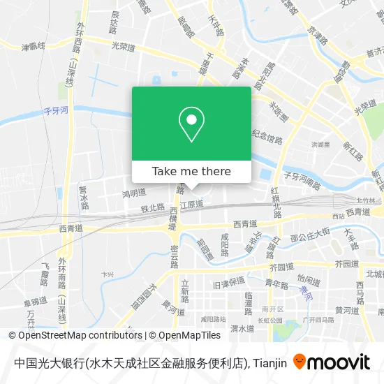 中国光大银行(水木天成社区金融服务便利店) map