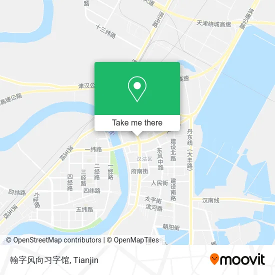 翰字风向习字馆 map