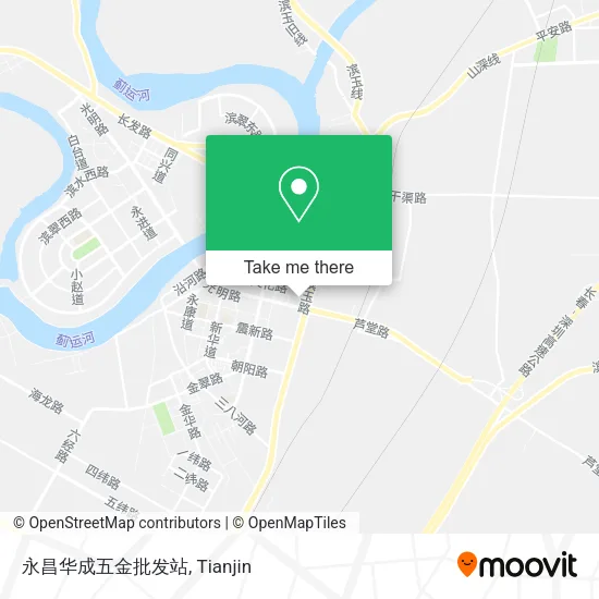 永昌华成五金批发站 map