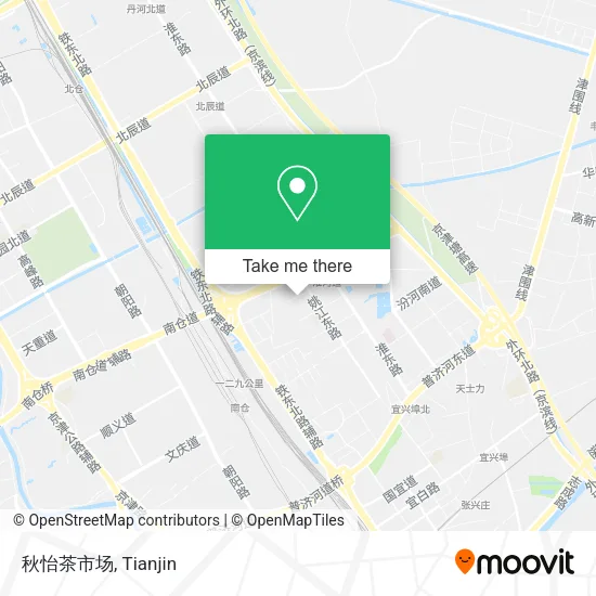 秋怡茶市场 map