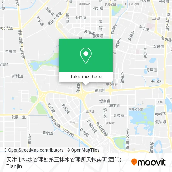 天津市排水管理处第三排水管理所天拖南班(西门) map