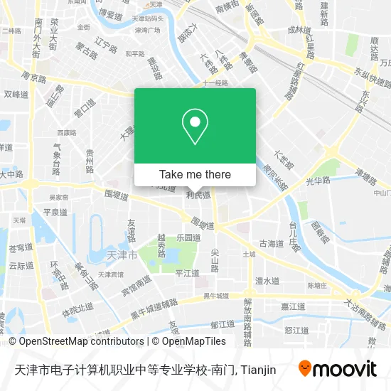 天津市电子计算机职业中等专业学校-南门 map
