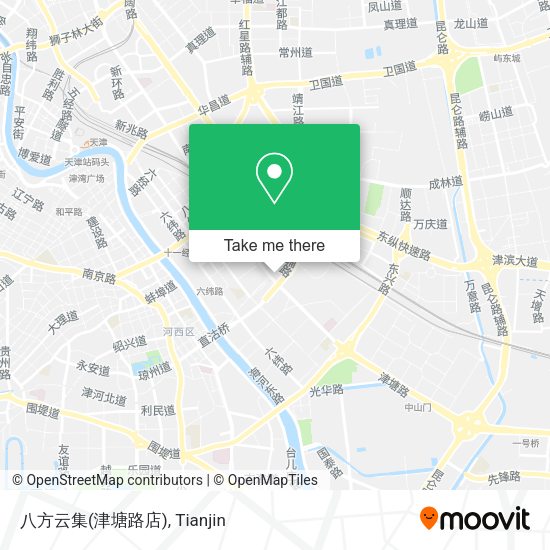 八方云集(津塘路店) map