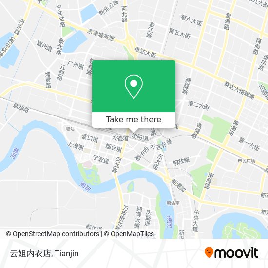 云姐内衣店 map