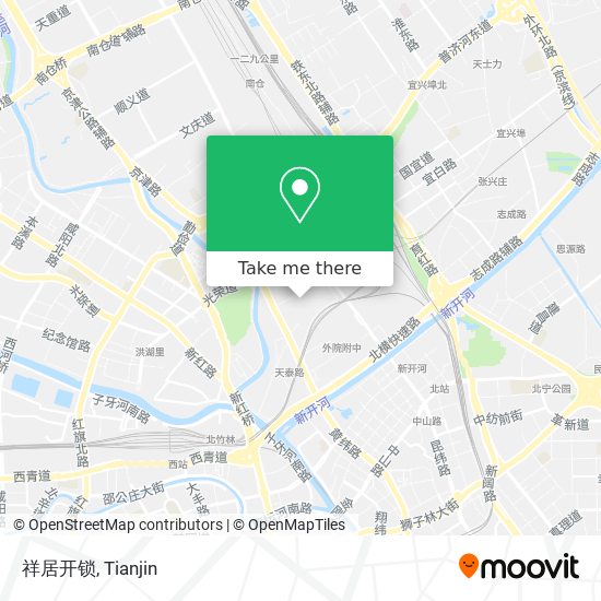 祥居开锁 map