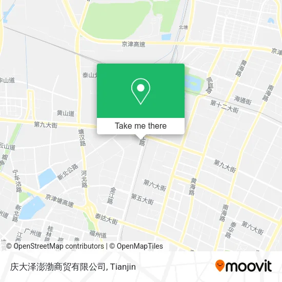 庆大泽澎渤商贸有限公司 map