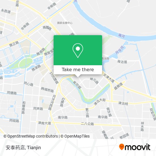 安泰药店 map