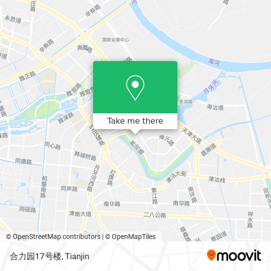 合力园17号楼 map