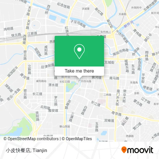 小皮快餐店 map