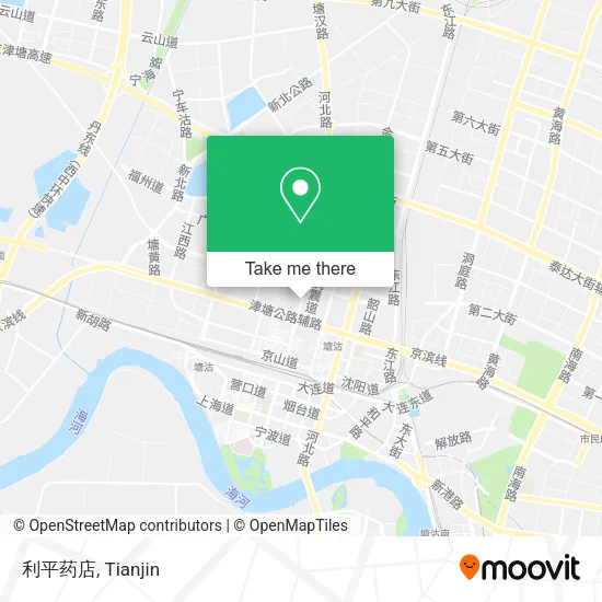 利平药店 map