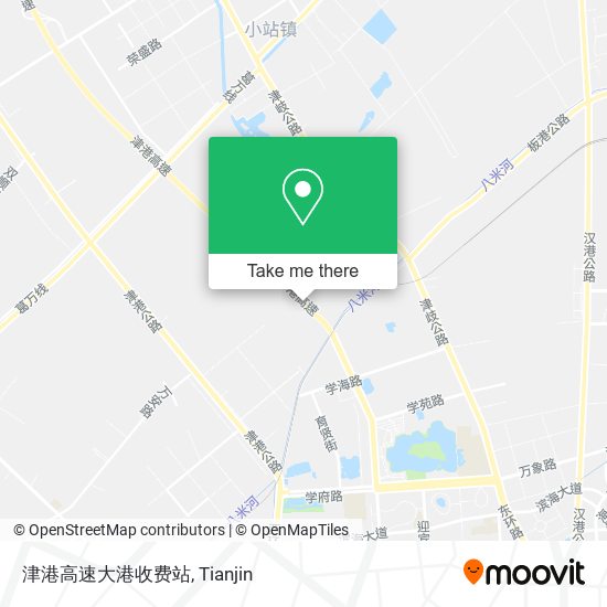津港高速大港收费站 map