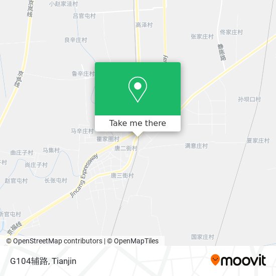 G104辅路 map
