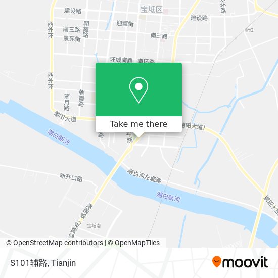 S101辅路 map