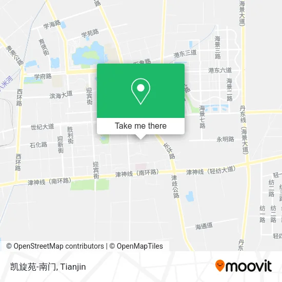 凯旋苑-南门 map