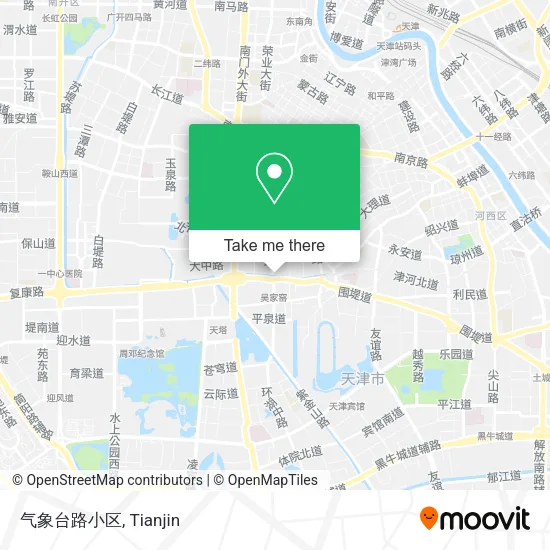 气象台路小区 map