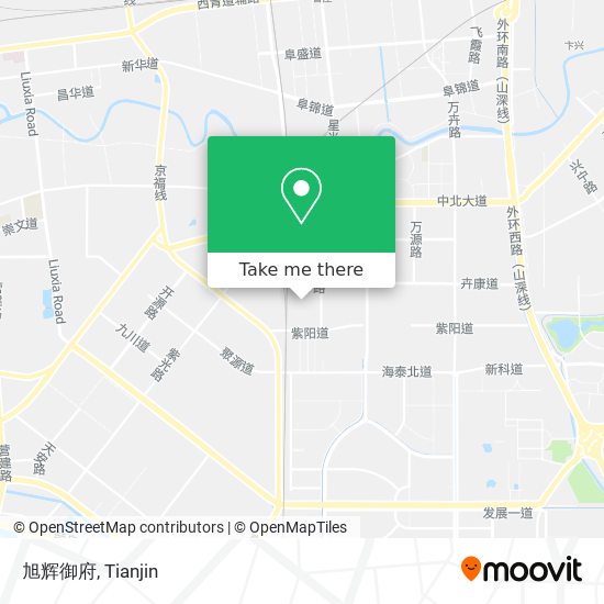 旭辉御府 map