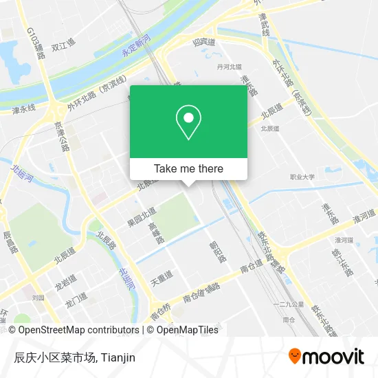 辰庆小区菜市场 map