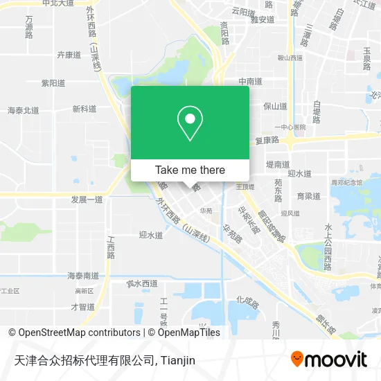 天津合众招标代理有限公司 map
