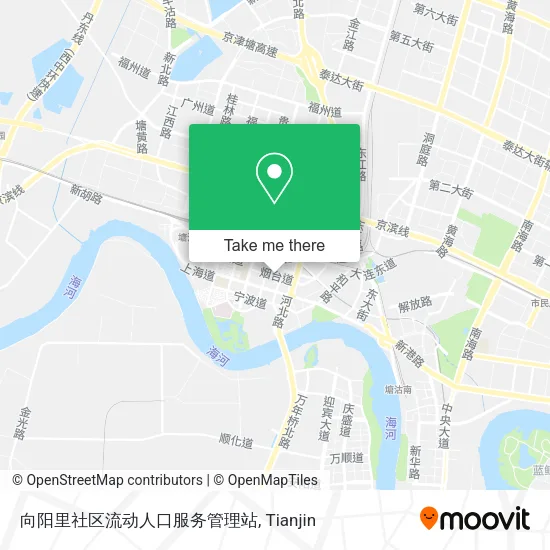 向阳里社区流动人口服务管理站 map