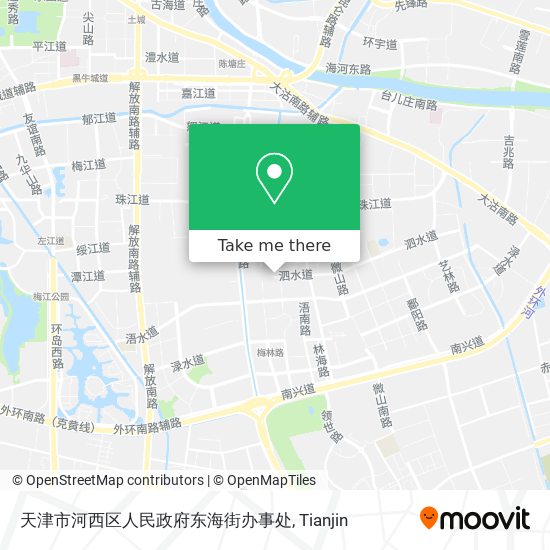 天津市河西区人民政府东海街办事处 map