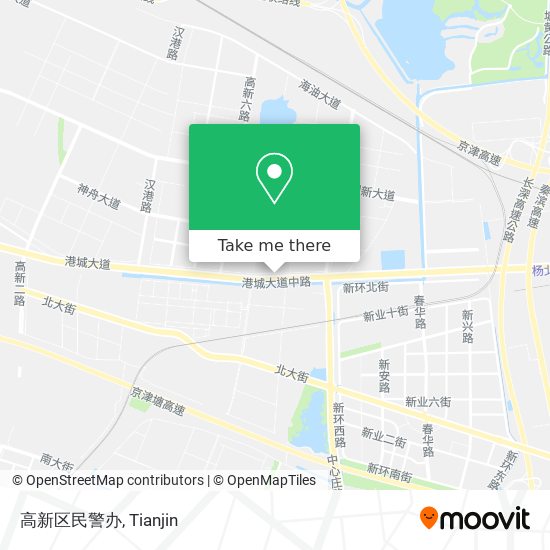 高新区民警办 map