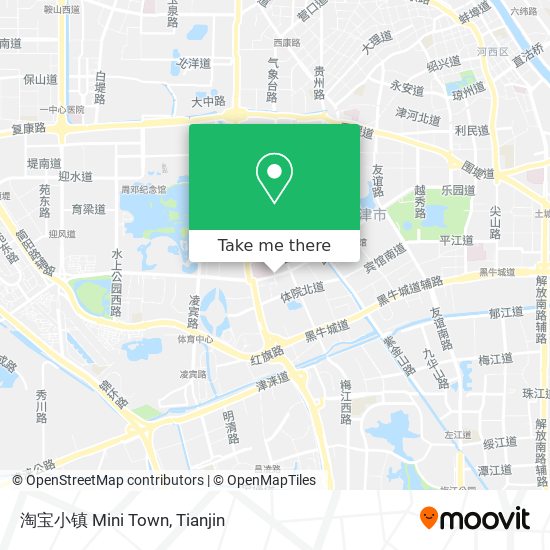 淘宝小镇 Mini Town map