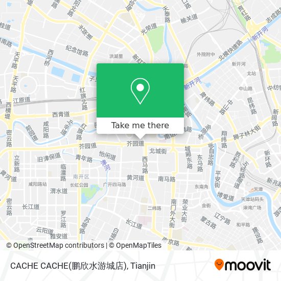 CACHE CACHE(鹏欣水游城店) map