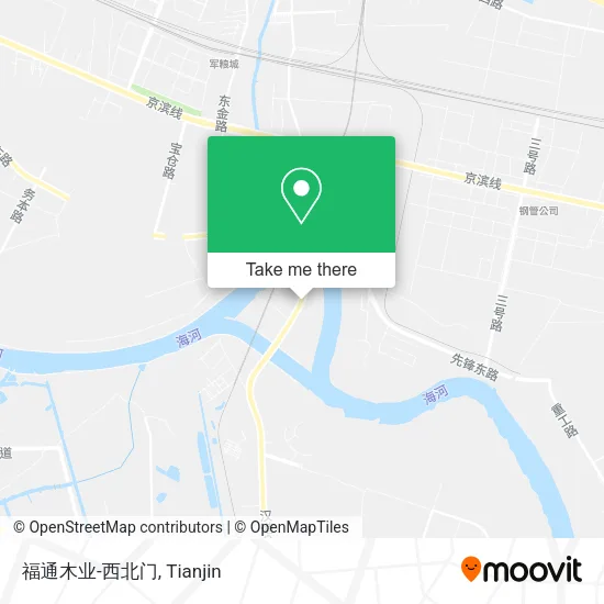 福通木业-西北门 map