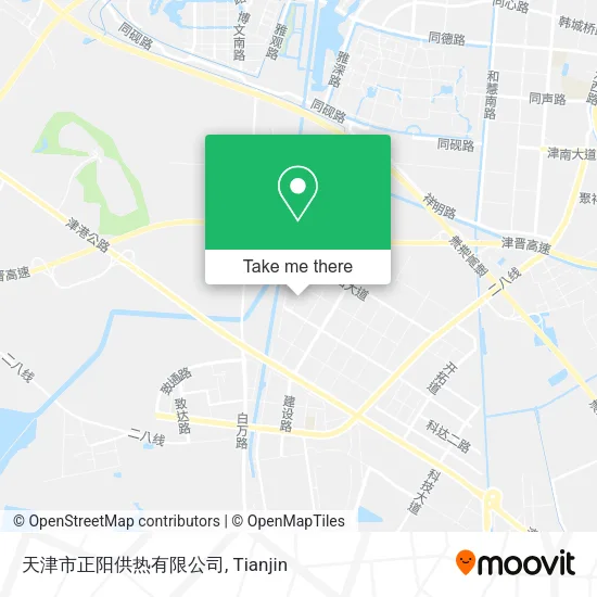 天津市正阳供热有限公司 map