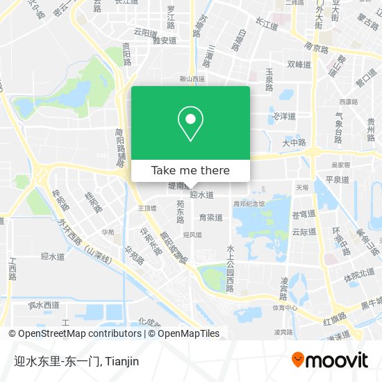 迎水东里-东一门 map