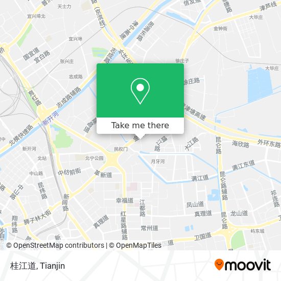 桂江道 map