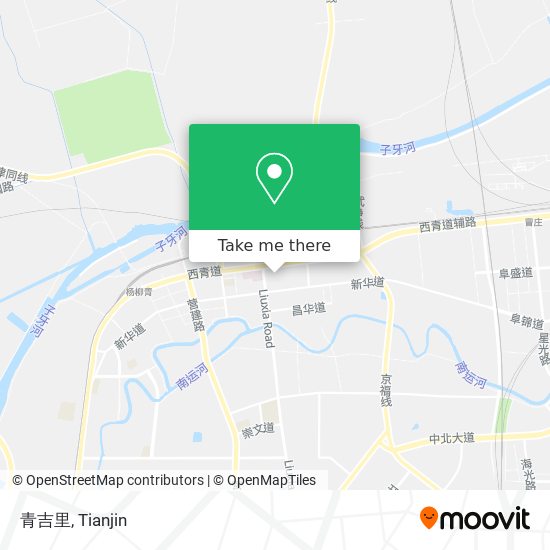 青吉里 map