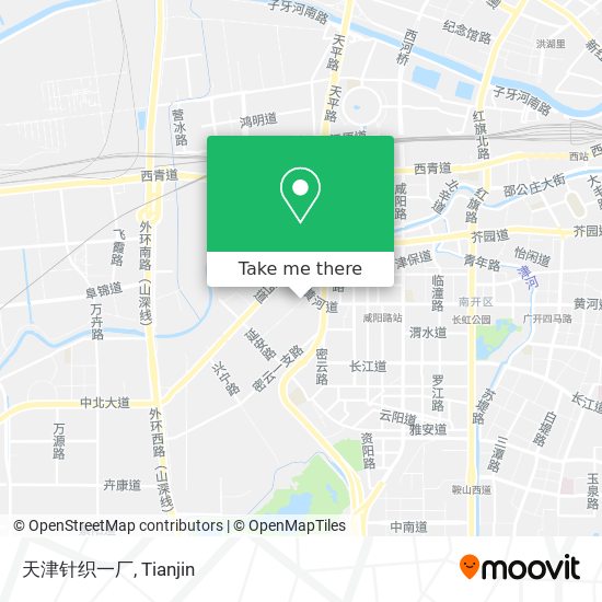 天津针织一厂 map