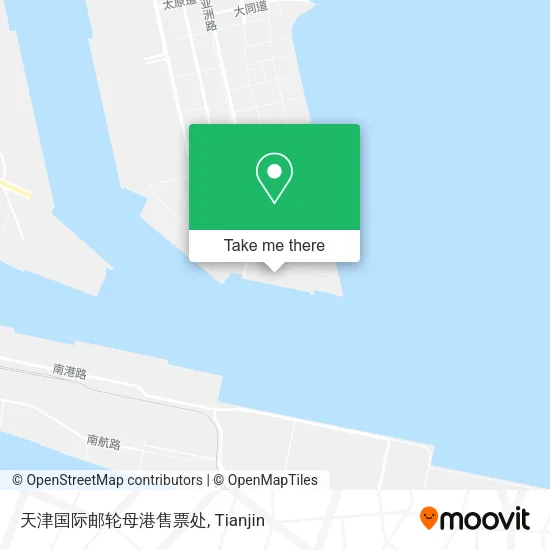 天津国际邮轮母港售票处 map