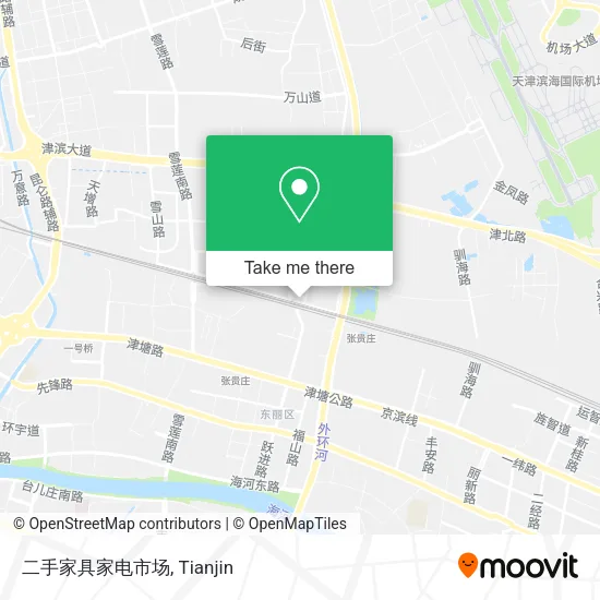 二手家具家电市场 map