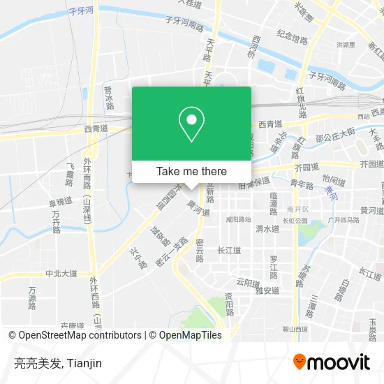 亮亮美发 map