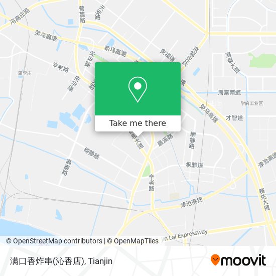 满口香炸串(沁香店) map