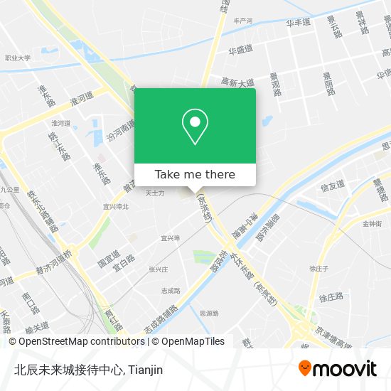 北辰未来城接待中心 map