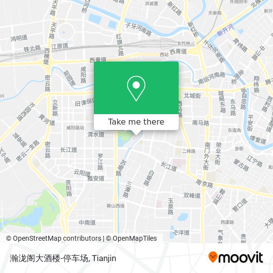 瀚泷阁大酒楼-停车场 map