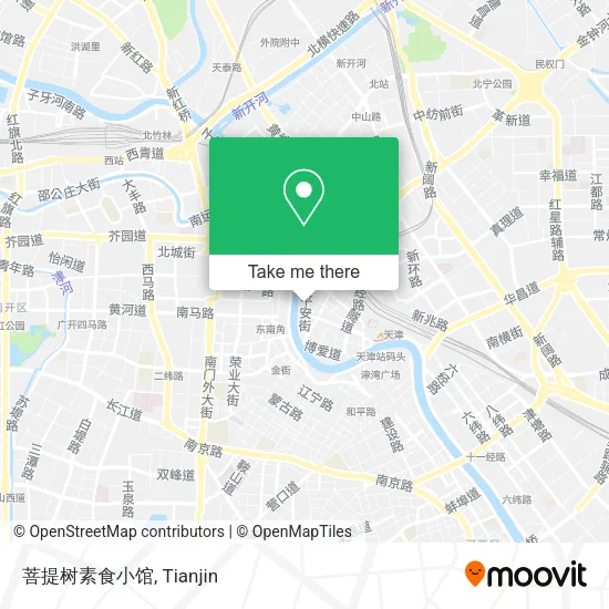 菩提树素食小馆 map