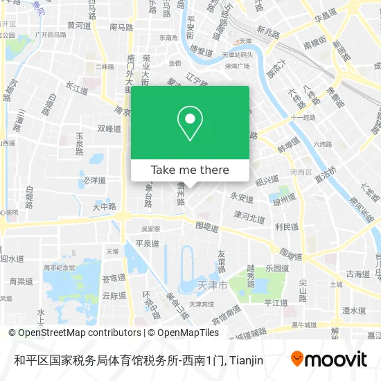 和平区国家税务局体育馆税务所-西南1门 map