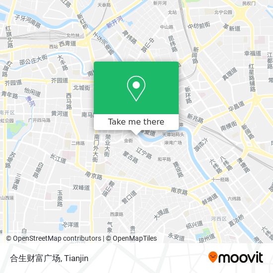合生财富广场 map