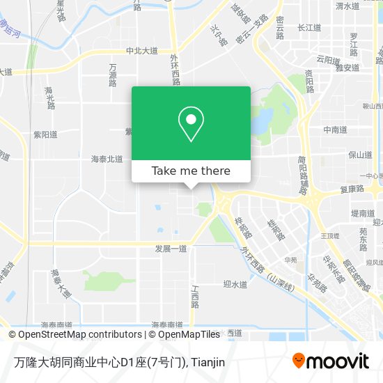 万隆大胡同商业中心D1座(7号门) map