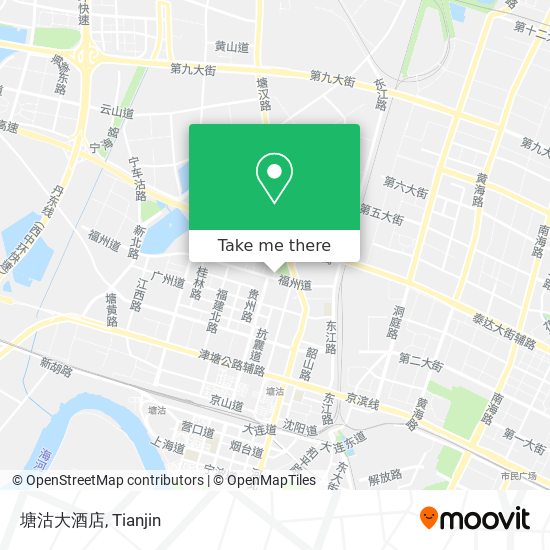 塘沽大酒店 map