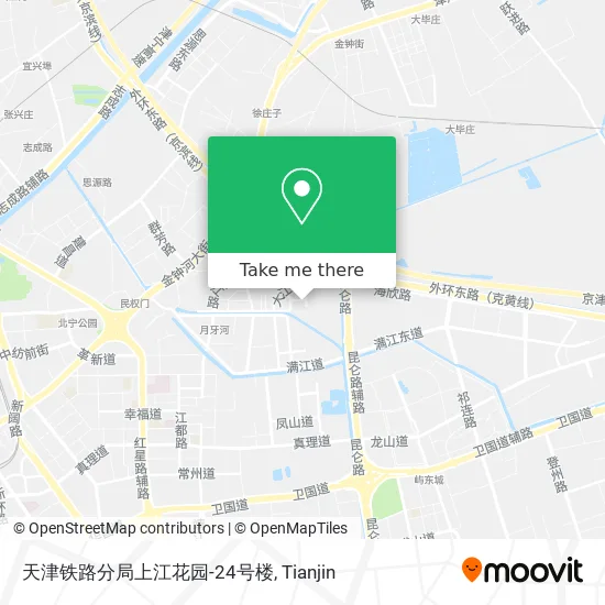 天津铁路分局上江花园-24号楼 map