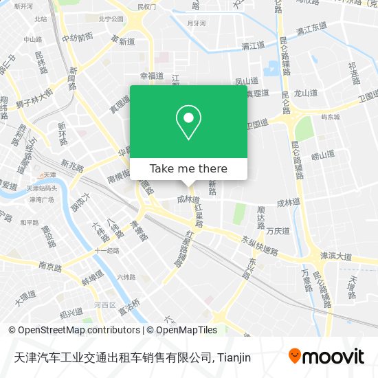 天津汽车工业交通出租车销售有限公司 map